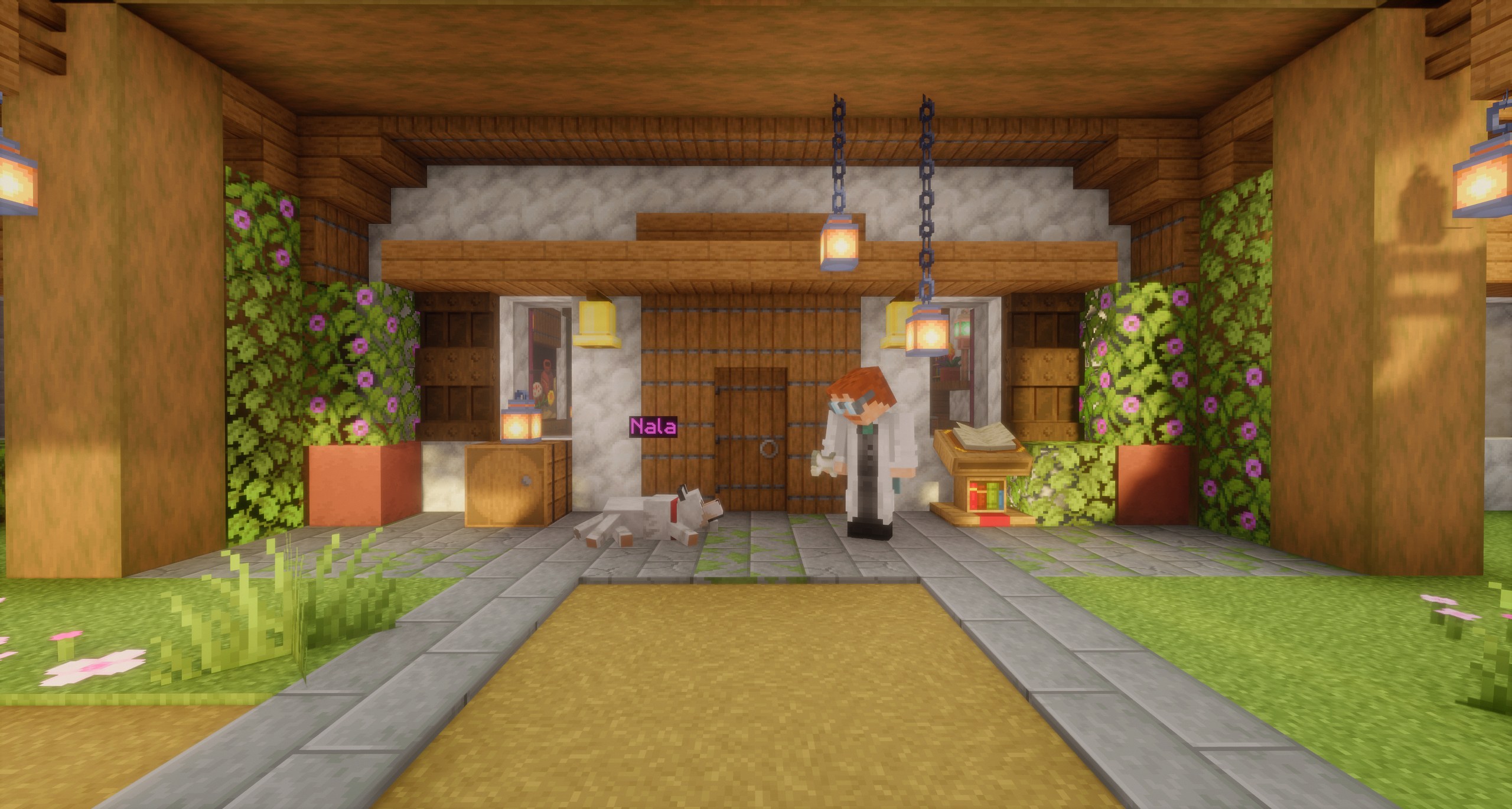 Screenshot: Pet-System mit Skills